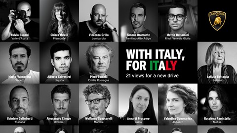 With Italy, For Italy visual