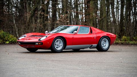 Lamborghini Miura SV - Courtesy RM-Sotheby's
