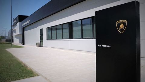 Hub vaccinale Lamborghini