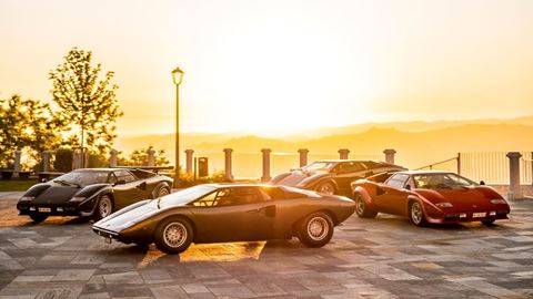 Lamborghini Countach group pictures Remi Dargegen
