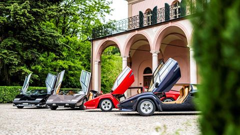 Lamborghini Countach group pictures Remi Dargegen