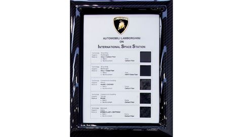 Carbon fiber components on ISS