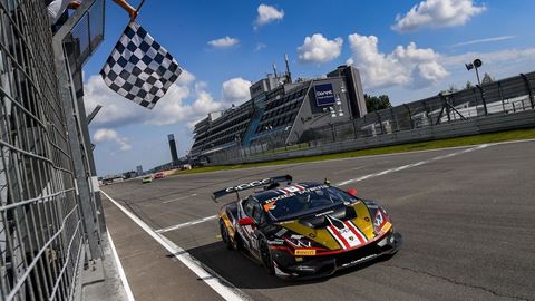 Lamborghini Super Trofeo Europe - Spinelli-Weering race finish