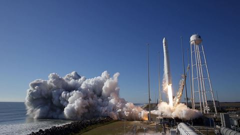 Carbon Fiber on Iss - northrop grumman antares crs (2019)