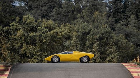 Countach LP500 Vizzola laterale