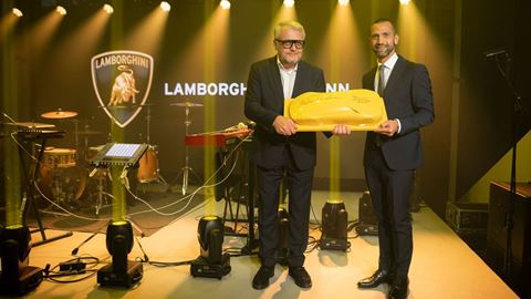 Lamborghini Tallinn celebrates official opening of redesigned showroom