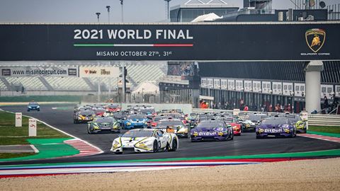 Lamborghini Super Trofeo World Finals   race start