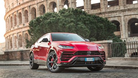 Lamborghini Urus at Rome