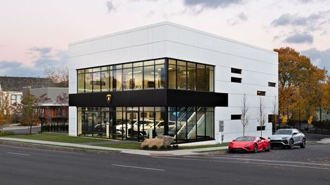 Lamborghini Greenwich Grand Opening