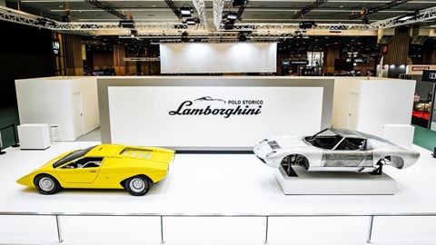 Polo Storico Lamborghini at Retromobile