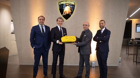New Lamborghini showroom inaugurated in Geneva