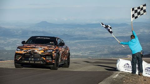 Lamborghini Urus - Pikes Peak Record 2022