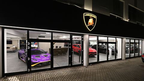 Lamborghini Prague Opening