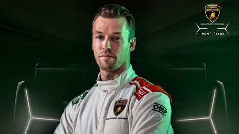 Lamborghini Factory Driver Daniil Kvyat