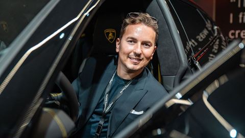 Jorge Lorenzo Automobili Lamborghini Urus S