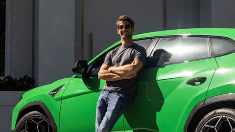 Romain Grosjean Lamborghini Urus