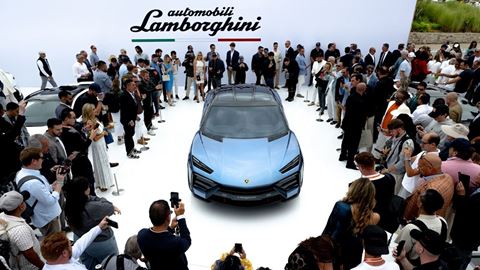Lamborghini Unveils All Electric 4th Model Concept During The Quail