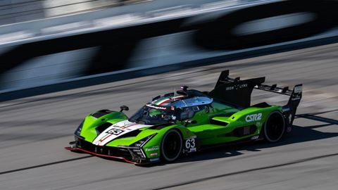 Lamborghini SC63 makes its US debut in IMSA GTP class collective test at Daytona