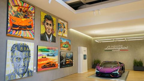 Lamborghini 60th Art Gallery