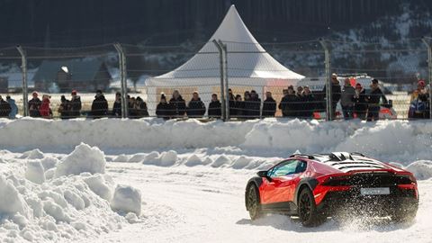 Lamborghini Ice Race