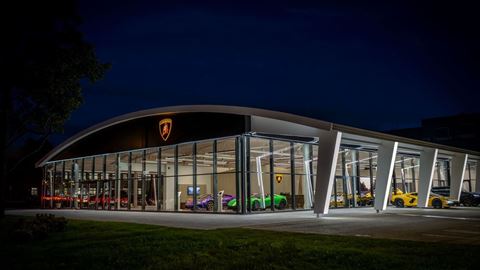 Lamborghini Tallin Grand Opening