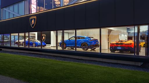 Lamborghini Calgary Showroom Opening