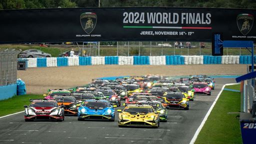 Lamborghini World Finals Pro Pro Am start