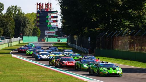 Lamborghini detta legge a Imola nell Italiano Gran Turismo Sprint