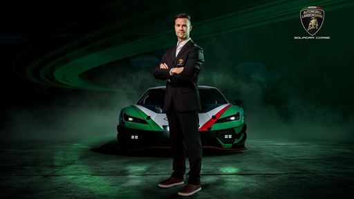 Patric Niederhauser joins Lamborghini Squadra Corse as official factory driver