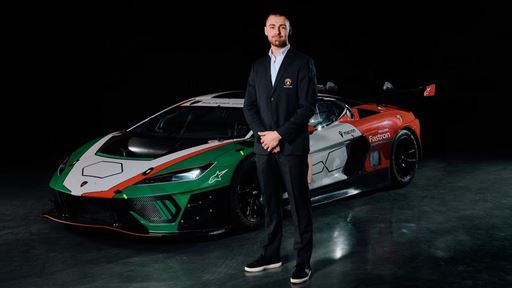 Maximilian Paul Lamborghini Squadra Corse factory driver