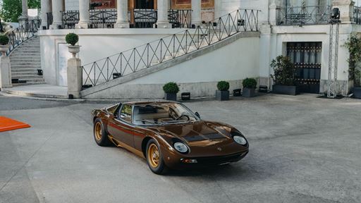 Lamborghini Polo Storico restoration at Anantara