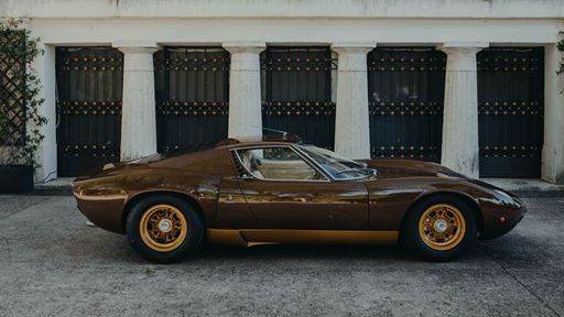 Lamborghini Polo Storico restoration at Anantara