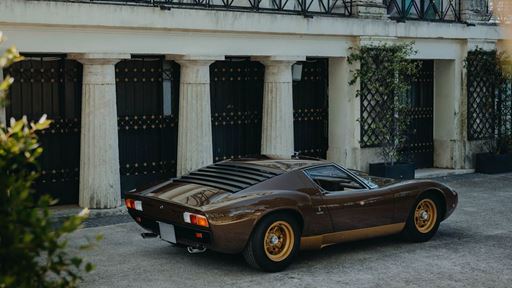 Lamborghini Polo Storico restoration at Anantara