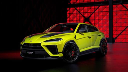 Urus SE Performante Giallo Crius Ambient