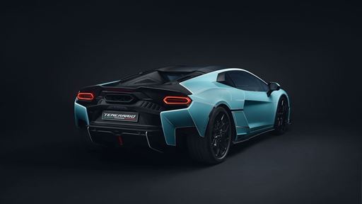 Lamborghini Temerario Ad Personam in Celeste Fedra and Bianco Phanes