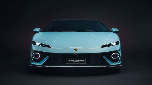 Lamborghini Temerario Ad Personam in Celeste Fedra and Bianco Phanes