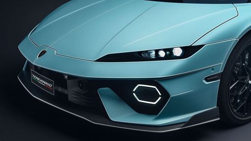 Lamborghini Temerario Ad Personam in Celeste Fedra and Bianco Phanes