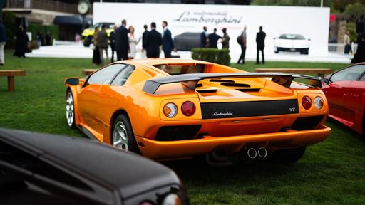 Automobili Lamborghini Holds World Debut of Revuelto SV at The Quail A Motorsports Gathering