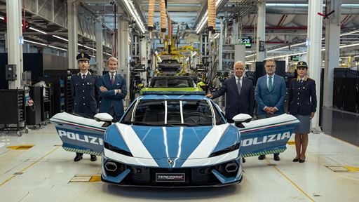 Automobili Lamborghini Temerario Polizia di Stato