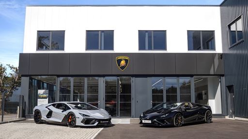Lamborghini Nantes the marque s sixth destination in France