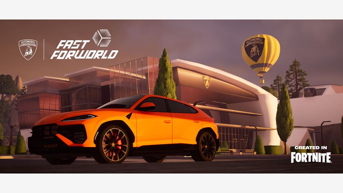 Automobili Lamborghini expands its gaming presence into Fortnite