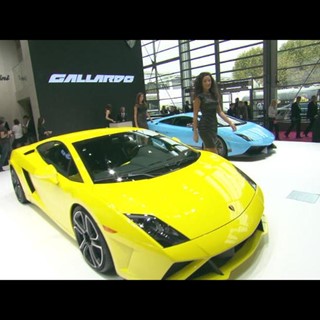 New Lamborghini Gallardo LP 560-4 at Paris Motorshow