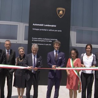 Inauguration of new building for the development of prototypes and pre series vehicles