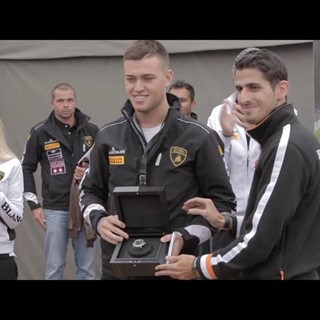 Andrea Amici is crowned Lamborghini Blancpain Super Trofeo Champion