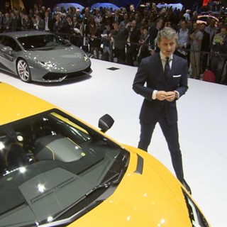 Lamborghini Press Conference at 2015 Geneva Motor Show