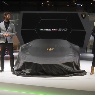 Lamborghini Press Conference at the 2019 Geneva Motor Show