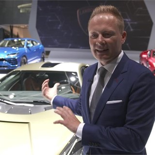 Mitja Borkert, Head of Centro Stile, presents the new Lamborghini Sián FKP 37  (English)