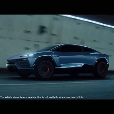 Lamborghini Lanzador Model Concept - Launch Video