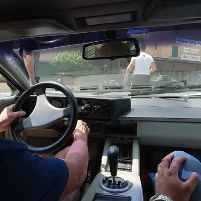 Anthony Crawford - Countach Gopro back
