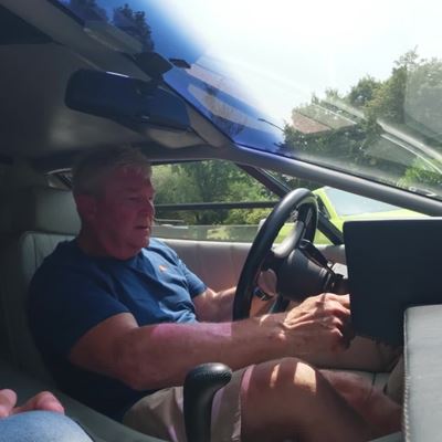 Anthony Crawford - Countach Gopro front